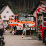 FOTO: Den s dobráky spojil poučení o práci hasičů s pohodovou zábavou
