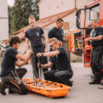 FOTO: Den s dobráky spojil poučení o práci hasičů s pohodovou zábavou