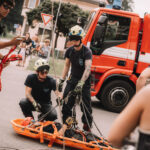 FOTO: Den s dobráky spojil poučení o práci hasičů s pohodovou zábavou