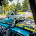 Pušovi odjeli socialistickými auty na Sicílii