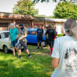 Pušovi odjeli socialistickými auty na Sicílii