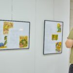 OBRAZEM: Pohádky ze starého hradu ozdobily výstavní prostor městského úřadu