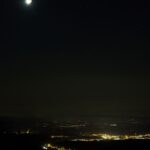 Zatmění měsíce nad Trutnovem