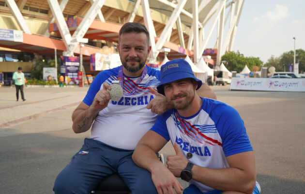 Stříbrná radost! Koulař Aleš Kisý dosáhl v Novém Dillí na světové pódium