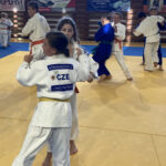 Judisté Lokomotivy Trutnov na soustředění v Kolárovu