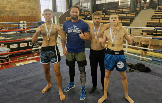 První zápasy, první triumfy! Vítězný debut bojovníků Highlanders Spartak