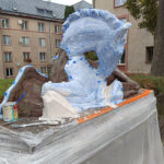 Sochy hříbat nahradí odolnější bronzové repliky