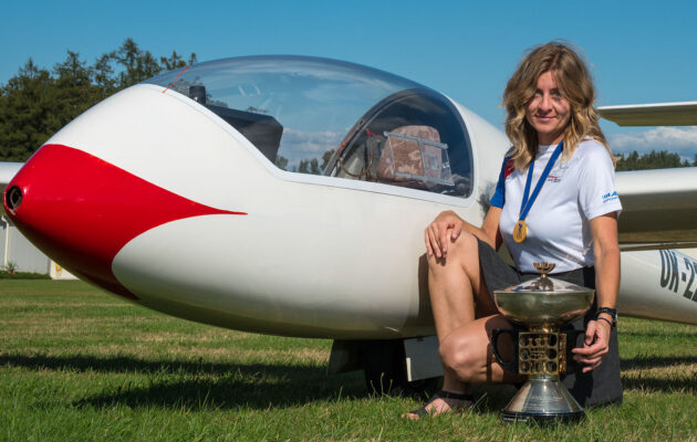 Klára Teichmannová, mistryně světa v plachtění 2025