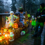 FOTO: Strašidla na Stezce aneb Halloweenské hrátky mezi korunami stromů