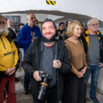 Galerie Draka praskala ve švech, příchozí se hledali na fotografiích Ctibora Košťála