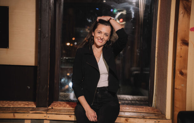 Šéfová hudebního klubu KlonDike Michaela Boudová a její tým