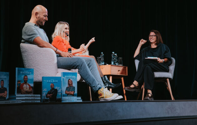 Listování v Trutnově: Martin Moravec a Helena Sováková