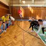 Mládežka se zahalila do pěti kruhů a přivítala sportovní legendu