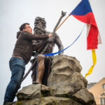 FOTO: Trutnov si připomněl 17. listopad a vyjádřil i podporu Ukrajině