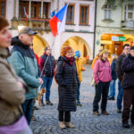FOTO: Trutnov si připomněl 17. listopad a vyjádřil i podporu Ukrajině