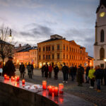 FOTO: Trutnov si připomněl 17. listopad a vyjádřil i podporu Ukrajině