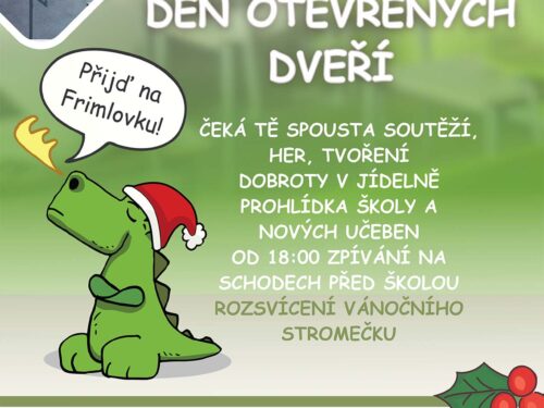 Poznejte Frimlovku zblízka! Základní škola zve na Den otevřených dveří