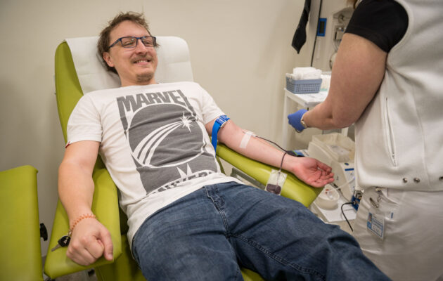 Náborová akce 450ml NADĚJE v trutnovské nemocnici