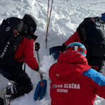 Školení horských záchranářů GOPR a Horské služby na ledovci Stubai