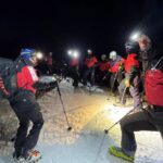 Školení horských záchranářů GOPR a Horské služby na ledovci Stubai