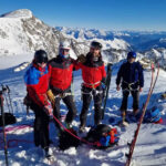 Školení horských záchranářů GOPR a Horské služby na ledovci Stubai