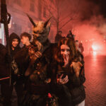 Vánoční pochod Krampusů v Trutnově