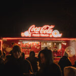 Vánoční kamion Coca-Cola v Peci pod Sněžkou