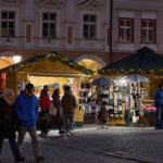 Vánoční trhy na Krakonošově náměstí v Trutnově
