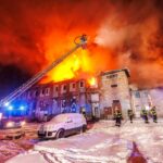 OBRAZEM: Požár budovy v Polské ulici způsobil desetimilionovou škodu