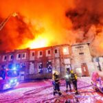 OBRAZEM: Požár budovy v Polské ulici způsobil desetimilionovou škodu