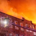 OBRAZEM: Požár budovy v Polské ulici způsobil desetimilionovou škodu