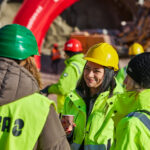 Slavnostní zahájení ražby tunelu Opevnění pro dálnici D11