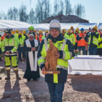 Slavnostní zahájení ražby tunelu Opevnění pro dálnici D11