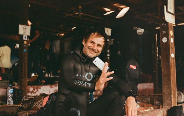 Freediver Pavel Tomm