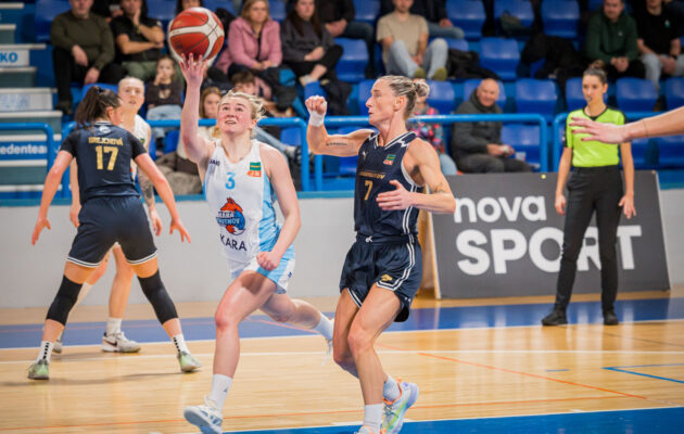 Ženská basketbalová liga: Trutnov - Chomutov (67:81)