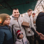 Přivítání olympioniků na náměstí ve Vrchlabí