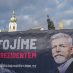 Shromáždění na podporu prezidenta Petra Pavla náměstí v Trutnově