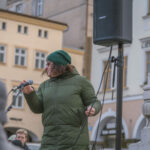 Shromáždění na podporu prezidenta Petra Pavla náměstí v Trutnově