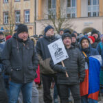 Shromáždění na podporu prezidenta Petra Pavla náměstí v Trutnově