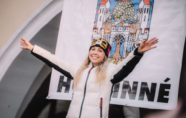 Přivítání bronzové olympioničky Terezy Voborníkové v Hostinném