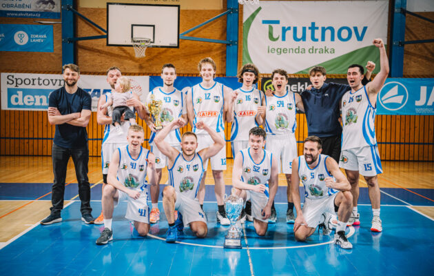 Basketbal, finále Východočeské ligy: Trutnov - Nová Paka (77:61)