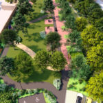 Vizualizace parku Maxe Kühna