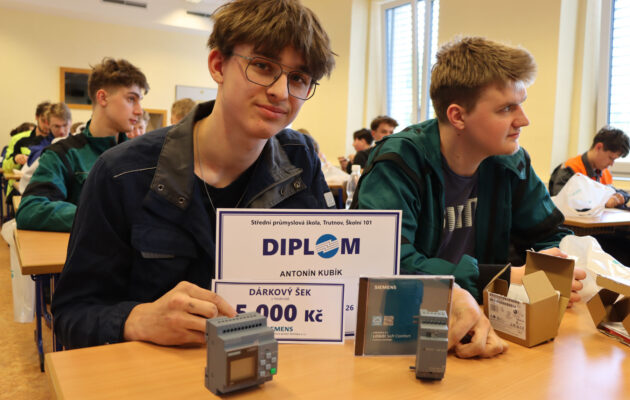 Elektrikářem roku se stal Antonín Kubík. Ocenil ho i Siemens, klíčový partner