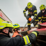 FOTO: Hasiči otevřeli stanici a ukázali, co dokáže oheň