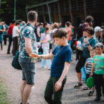 FOTO: Trutnovský lesopark ožil pohádkami i lesní technikou