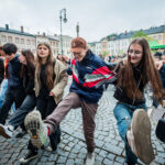 FOTO: Trutnovský Majáles s pestrým průvodem i kapelou Poletíme?