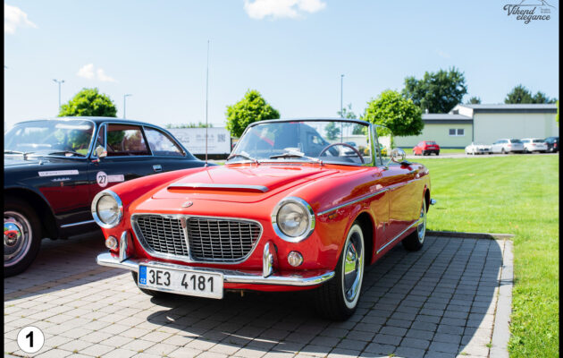 Účastníci soutěže o nejelegantnější automobil Víkendu elegance 2026