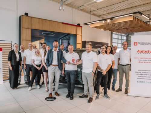 Prestižní ocenění TOYOTA ICHIBAN 2026 pro Autostyl, je nejlepší dealer v republice