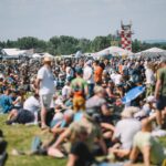 OBRAZEM: Úspěšná premiéra. Aviatická pouť přilákala do Hradce 26 tisíc lidí