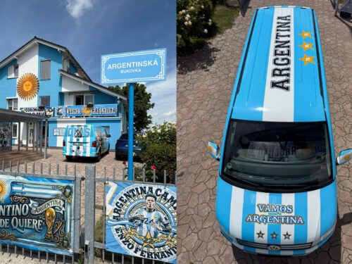 Když šála nestačí… Vamos, Argentina! Takhle fandí jen Čurby!